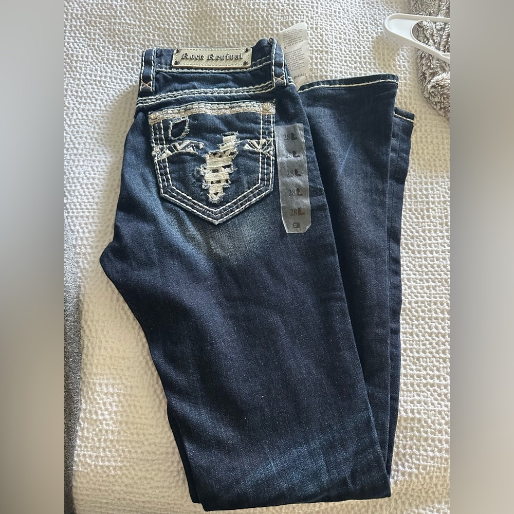 Women’s rock revival jeans